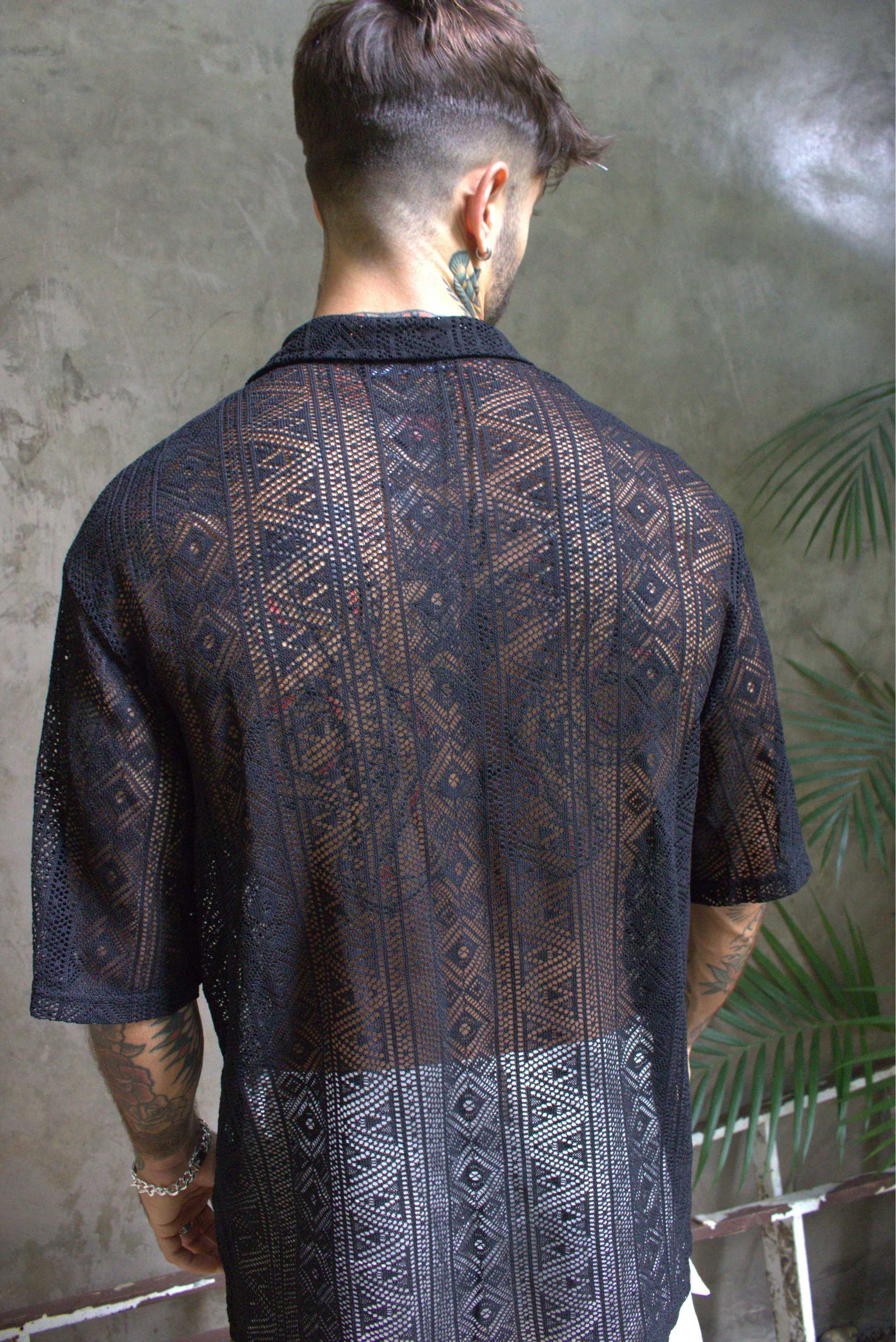 Leaf Balinese Oversized Shirt