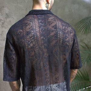 Leaf Balinese Oversized Shirt