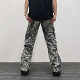 Camo Flare Cargo Pants