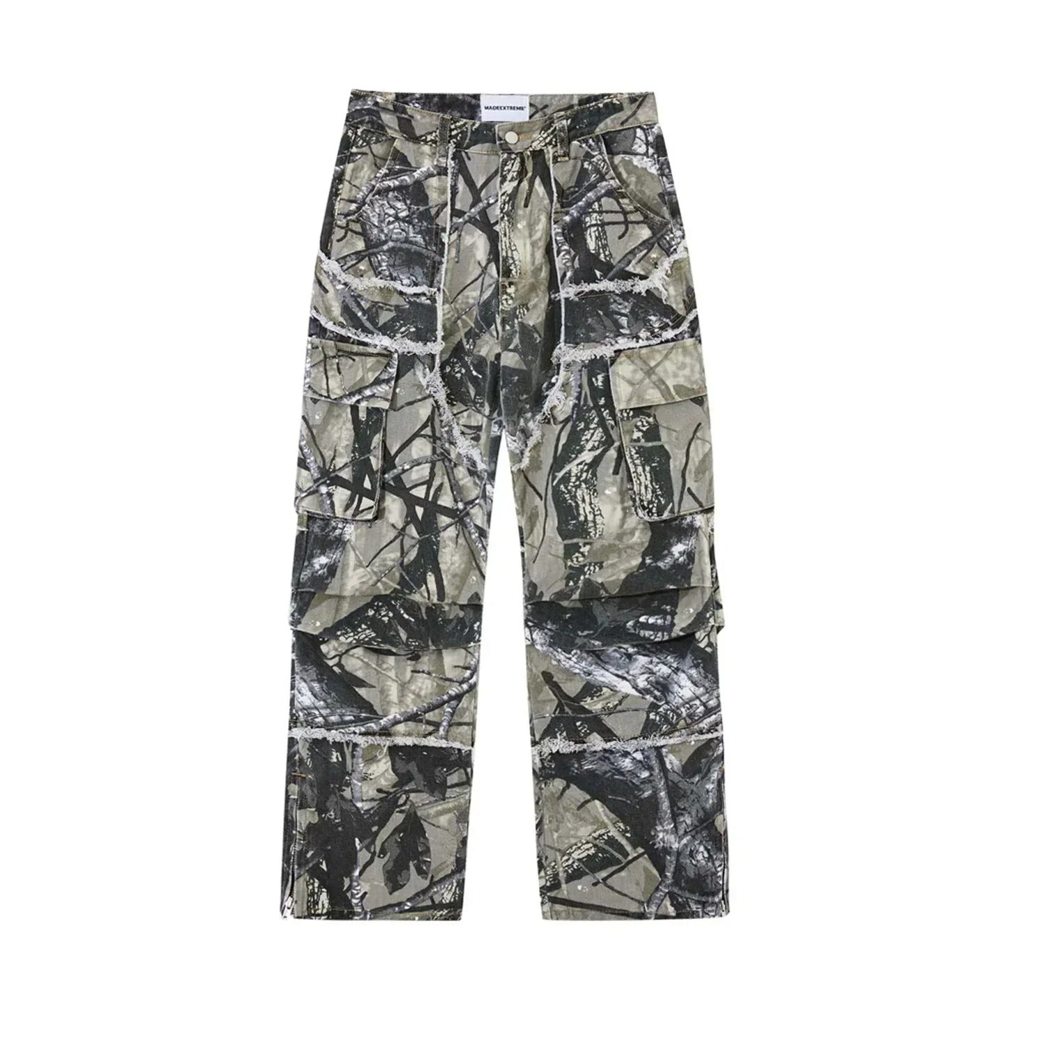 Camo Flare Cargo Pants